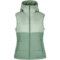 Stoic - Women's MountainWool200 StorboSt. Hooded Vest - Chaleco de invierno size S, verde