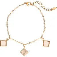 NAEMI Pulsera oro / transparente