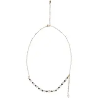 NAEMI Cadena oro / blanco / blanco perla