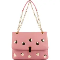 Mymo Bolso de hombro oro / rosa