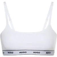 HUGO Sujetador negro / blanco