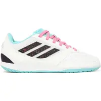 Adidas adidasBota de interior Top Sala Competition 2 para niños 35 1/2 Cloud White / Aurora Black / Flash Aqua Niño