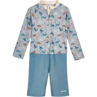 Playshoes Protección UV azul / azul claro / naranja / blanco