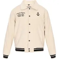 Dreimaster Chaqueta de entretiempo marfil / negro