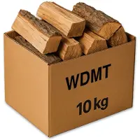 Spies Online 10 kg de leña de roble seca para estufa o chimenea – Leña premium, cortada y lista para encender, con larga duración