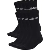 Adidas Calcetines Crew Linear Cushioned 10 Unidades
