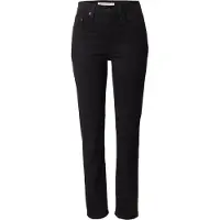 Levi's para mujer. 18883-0321 Jeans Rectos De Tiro Alto 724 negro (31/32), Casual, Algodón, Denim, outlet 2026.