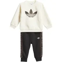 Adidas adidasCONJUNTO HOLGADO DE CUELLO REDONDO 62 Cream White / Night Brown Niño