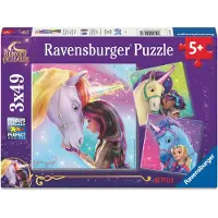 Ravensburger Puzzle Academia Unicornio 3 X 49 Piezas