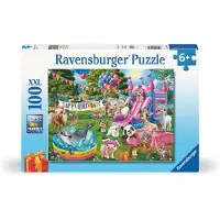 Ravensburger Puzle De Fiesta De Cumpleaños Con Tiara 100 Piezas