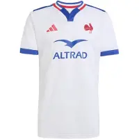 Adidas adidasCamiseta de rugby segunda equipación Francia Réplica XL White Hombre
