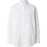 BOSS para mujer. 50553890 Camisa Bostatta blanco (40), Casual, Algodón, Manga larga, outlet 2026.