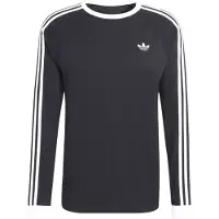 Adidas Originals adidasCAMISETA MANGA LARGA 3 STRIPES XS Black Hombre