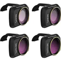 Sunnylife Juego De 4 Filtros Nd-pl 4/8/16/32 Para Dji Mini 2 Se/mini 2 Mm-fi9255