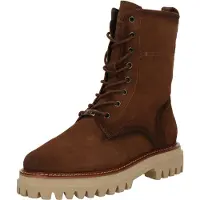 Mustang Botines con cordones marrón