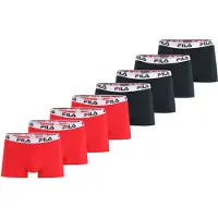 FILA Calzoncillo boxer rojo / negro / blanco