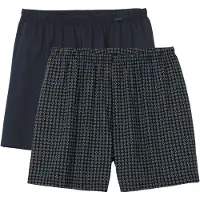 Calida Calzoncillo boxer azul noche / blanco