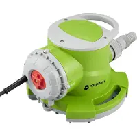 Toolcraft TO-8992917: Bomba sumergible para aspiración de lodos, caudal de 7000 l/h, altura de elevación de 7 metros