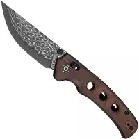 CIVIVI Navaja Noctis Damascus, Guibourtia