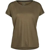 Stoic - Women's Merino135 HovaSt. T-Shirt - Camiseta de merino size M, marrón
