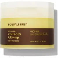 Eqqualberry - Collagen Glow Up Gel Toner Pads 60 Pads 60 Pads