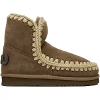 Mou para mujer. MU.FW101050A Botines de piel Eskimo 18 Glitter Logo taupe (40), 5 a 8cm, Ninguno, Casual, outlet 2026.