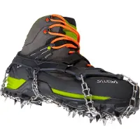 Salewa - Mountain Spike Crampon - Crampones ligeros size XL, negro