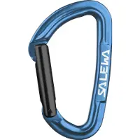 Salewa - Hot G3 Straight Carabiner - Mosquetón cierre instantáneo azul