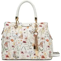 Aldo Bolso de mano 'LOTHYCAN' azul / amarillo / naranja / blanco natural