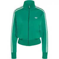 Adidas Originals Sudadera con cremallera 'Firebird Classic' jade / blanco