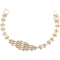Faina Pulsera oro / transparente