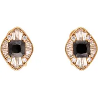 NAEMI Pendientes oro / negro