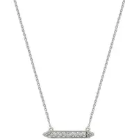 Faina Cadena plata / transparente
