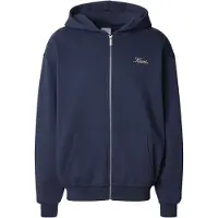 Karl kani Sudadera con cremallera beige / camelo / navy