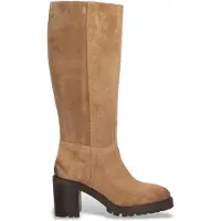 Alpe para mujer. 521811 Botas de Piel Valley marrón (39), 5 a 8cm, Cremallera, Casual, outlet 2026.
