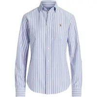 Ralph Lauren Blusa azul claro / blanco