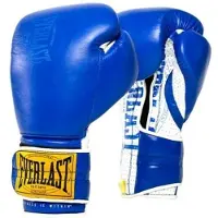 Everlast Guantes De Boxeo De Cuero Artificial 1910 Sparring Hook&loop