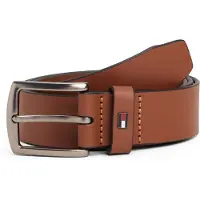 Tommy Hilfiger Cinturón 'Denton Enamel Flag' marrón