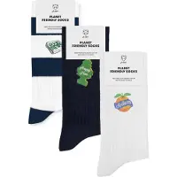 Adam Unisex 3-pack Crew Socks Multicolor Talla: 36-40 | Calcetines Outlet | Unisex