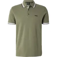 HUGO BOSS Camiseta 'Paddy' caqui / negro / blanco