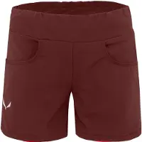 Salewa - Girl's Agner DST Shorts - Pantalones cortos size 164, rojo