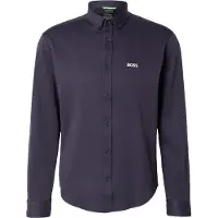 BOSS Camisa 'Motion' marino / blanco