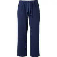 Ulla Popken Pantalón de pijama azul noche