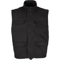 Brandit Chaleco 'Safari' negro