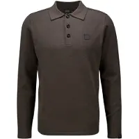 Butcher of Blue Clifton Polo Mocha Brown Talla: XL | Manga Larga Outlet | Hombre | Marrón
