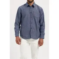 MUD Jeans Chris Denim Shirt Medium Stone Talla: S | Manga Larga Outlet | Hombre | Azul