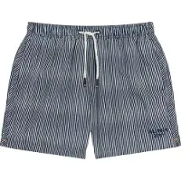 Superdry para hombre. M3010231A Bañador estampado confeccionado en material reciclado marino (M), Beachwear, Poliéster Reciclado, Sostenible