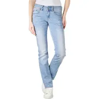 G-Star Midge Saddle Mid Straight Jeans Medium Blue Talla: W26L30 | Vaqueros Rectos Outlet | Mujer | Azul