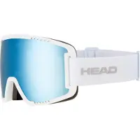 Head - Máscaras de esquí - Contex Blue White de Silicona - Talla L - Blanco