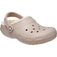Crocs Zuecos CLASSIC LINED CLOG mujer - Beige - 37 / 38
